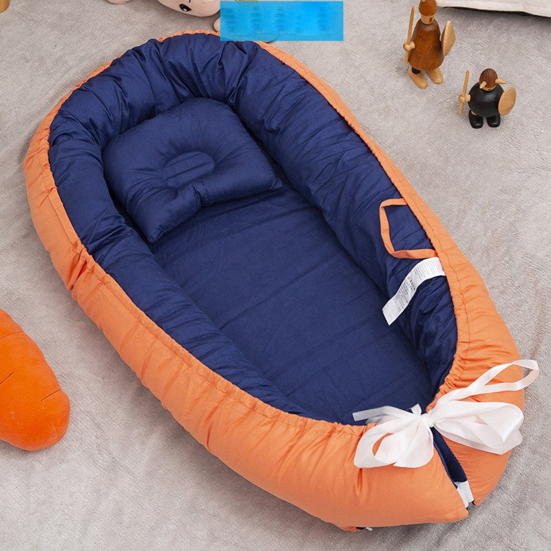 Newborn Lounger Nest, Cotton Washable and Toddler Lounger Suitable for 0-24 Months
