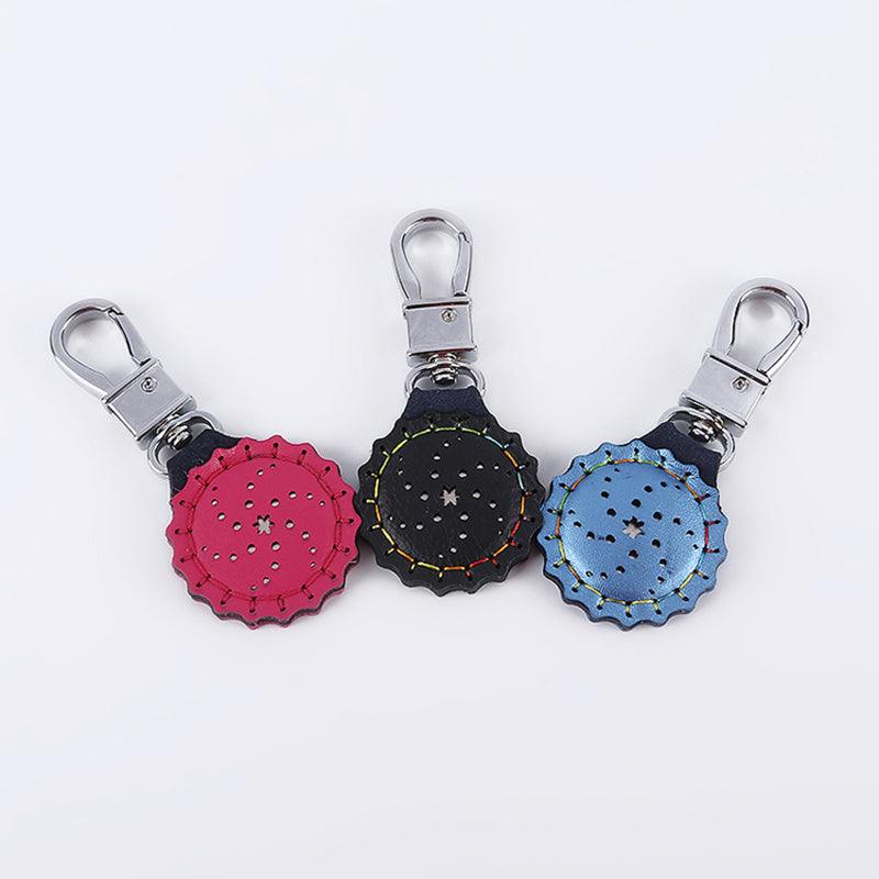 Magnetischer Schlüsselanhänger mit Saugnapf aus Stahlkugel für Steinschleuder