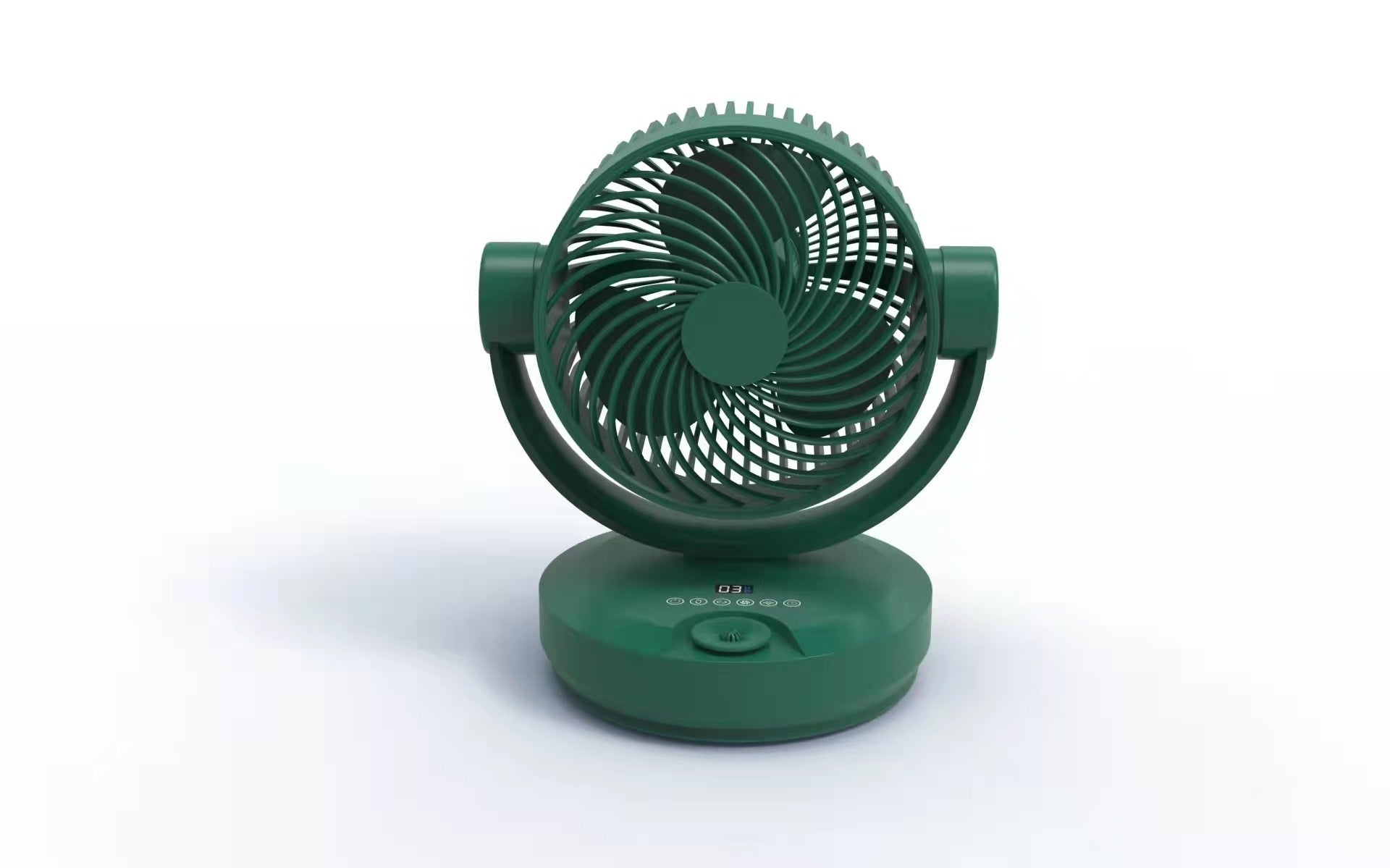 2022 Lüfter für Zimmer und Auto 360 Grad Luftzirkulation Turbo-Kühlventilator