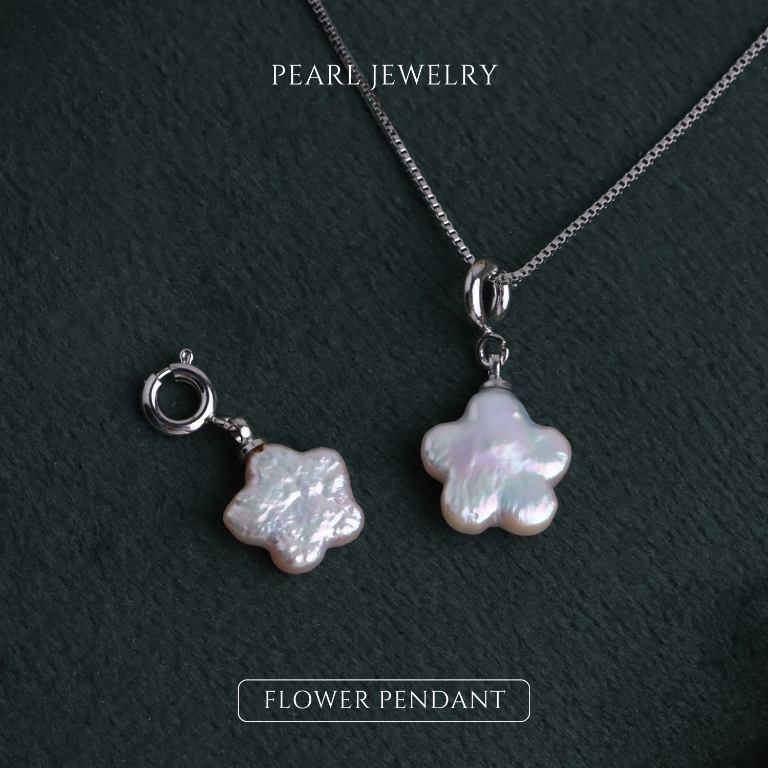Freshwater Baroque Pearl Pendants