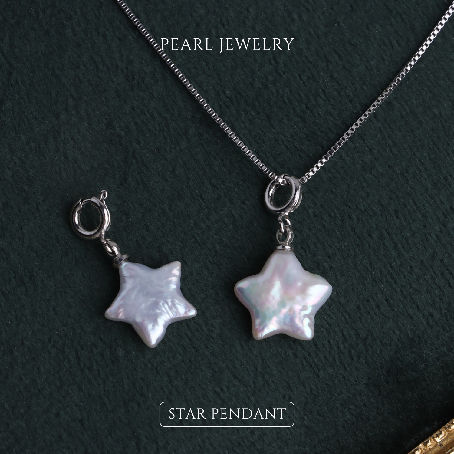 Freshwater Baroque Pearl Pendants