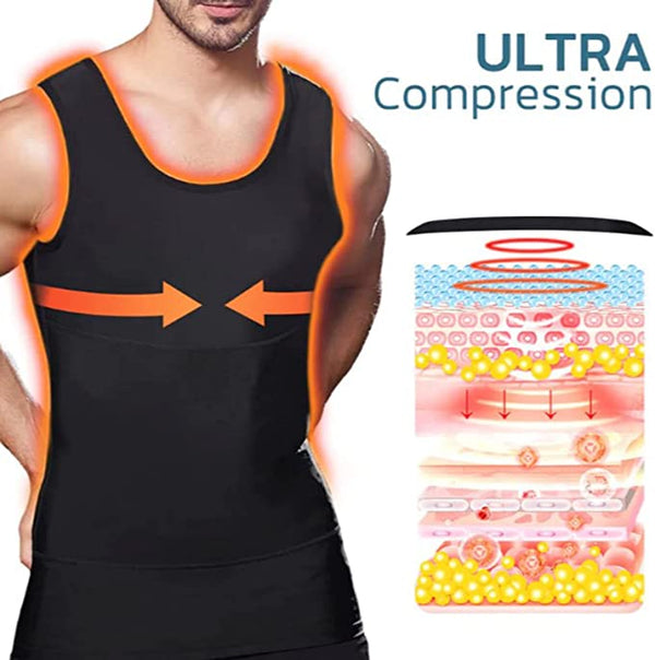 MenSlim Gynäkomastie-Kompressions-Tanktop