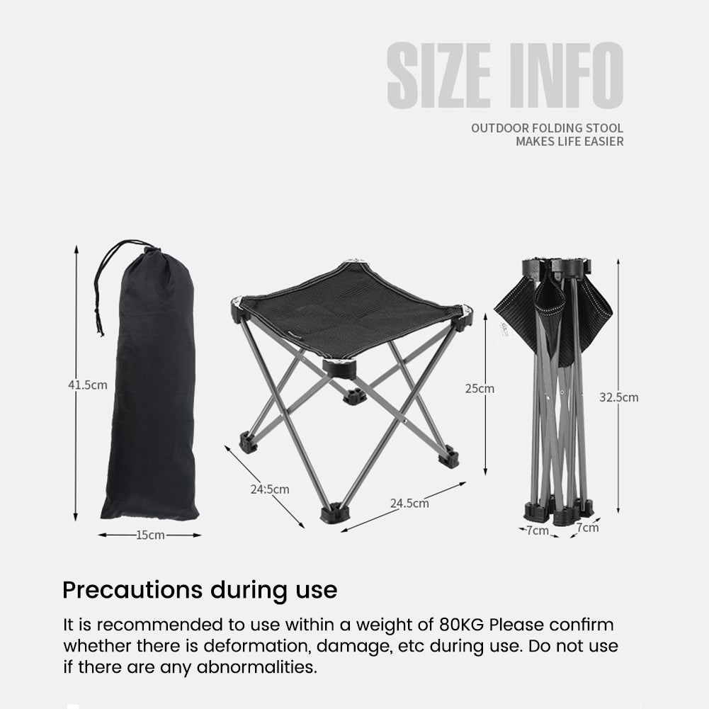 Ultraleichter faltbarer Outdoor-Hocker