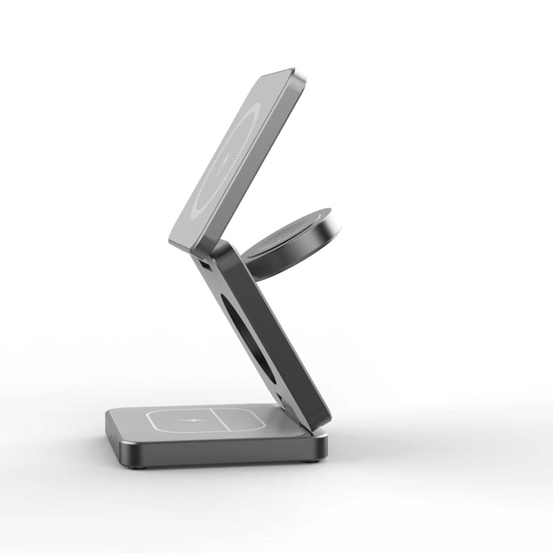 Magnetic Foldable Wireless Charger 3 In 1 Folding