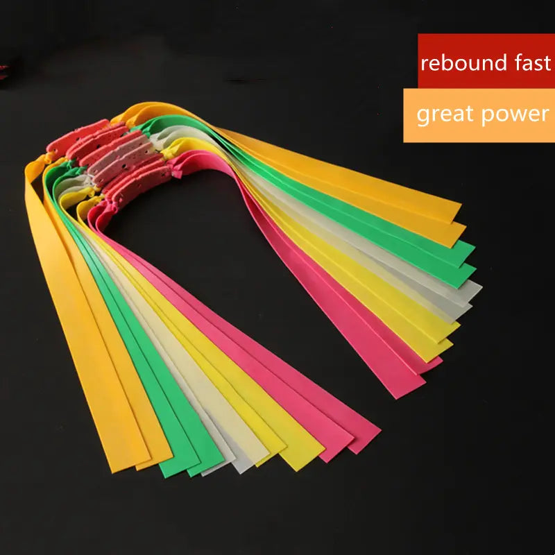 Bandes de caoutchouc pour fronde Bande plate en caoutchouc/latex pour fronde
