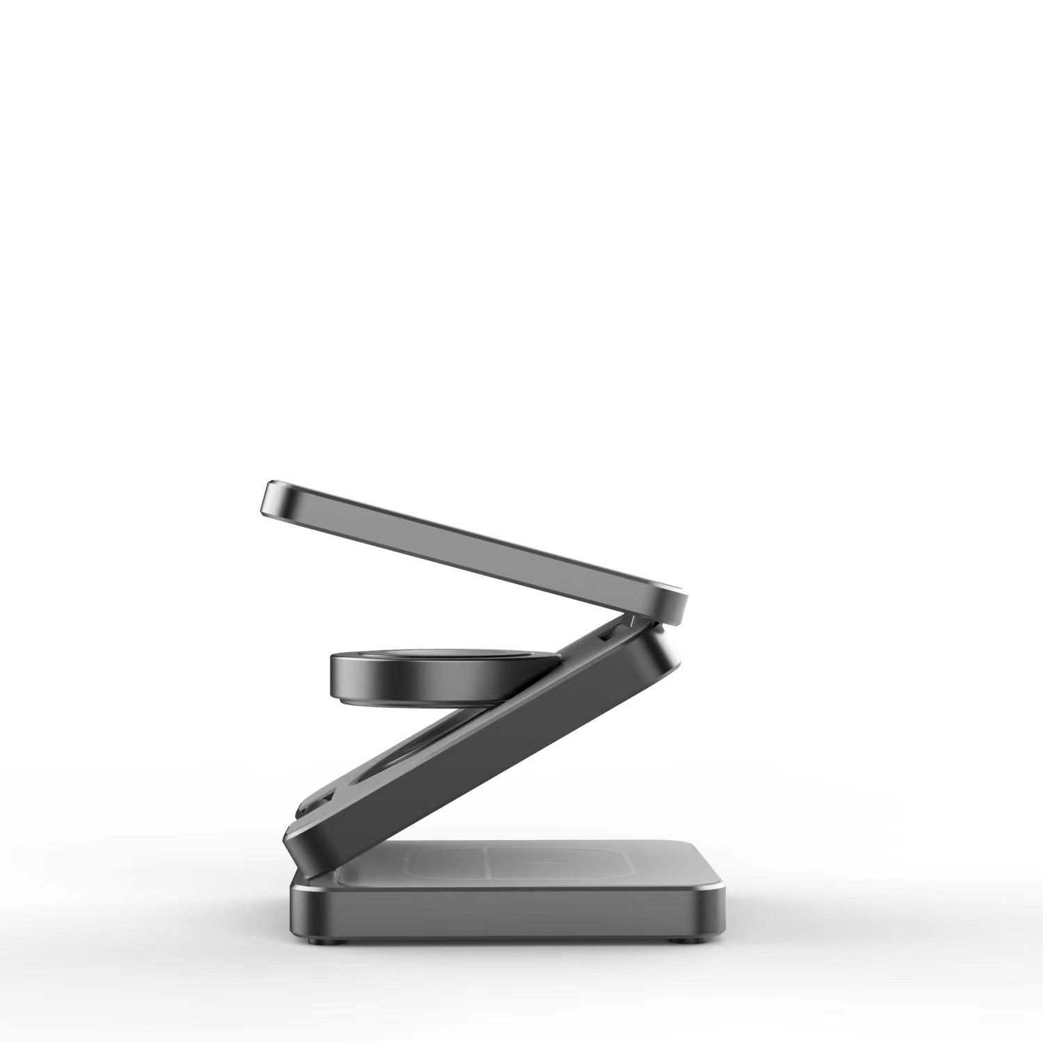 Magnetisches faltbares kabelloses Ladegerät 3 in 1 faltbar 