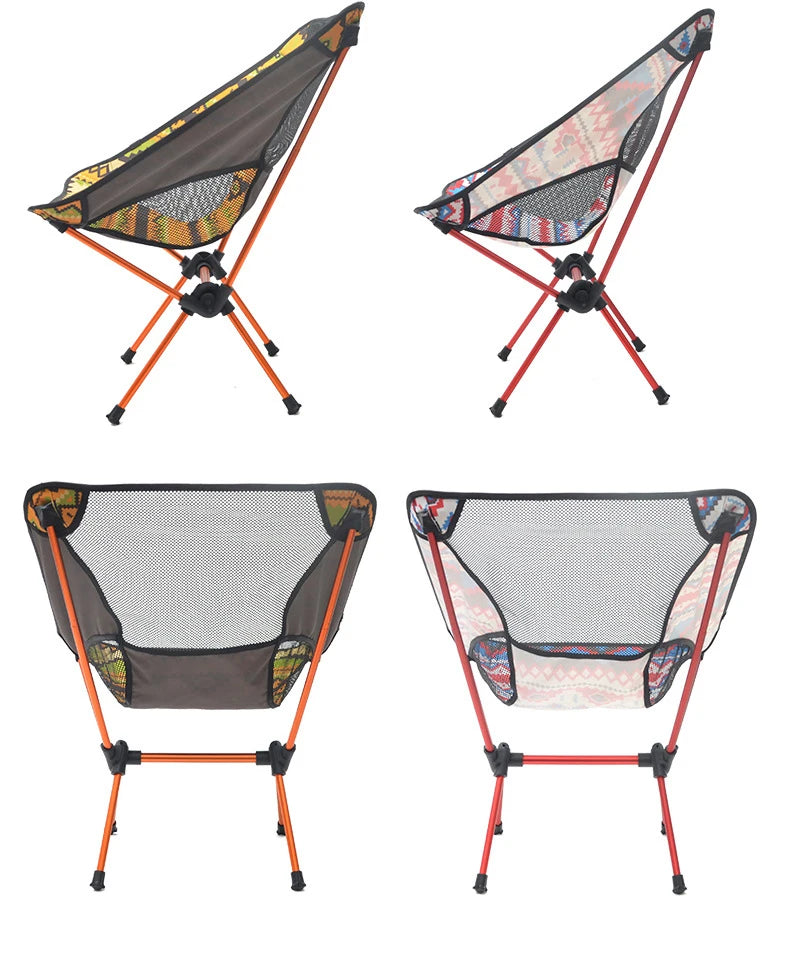 Chaise pliante extérieure en alliage d'aluminium 