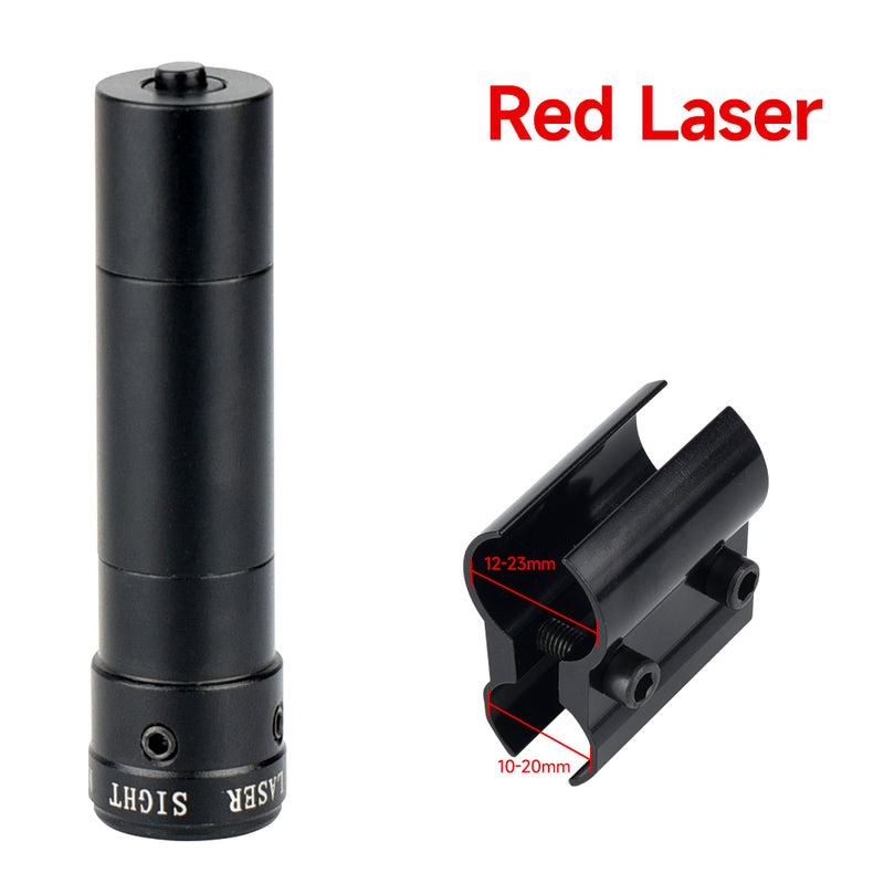 Mini-Kompakt-Optik-Kollimatorfernrohr mit einstellbarem Laser für Outdoor-Aktivitäten
