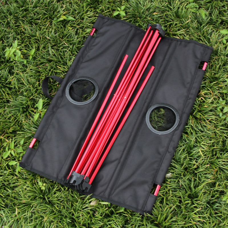 Table pliante extérieure en alliage d'aluminium pour le camping ou le barbecue 