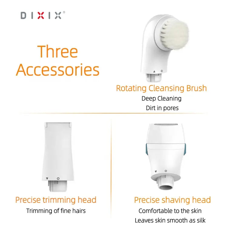 SM DIXIX Body & Bikini Kit: Cordless Trimmer and Shaver for Women