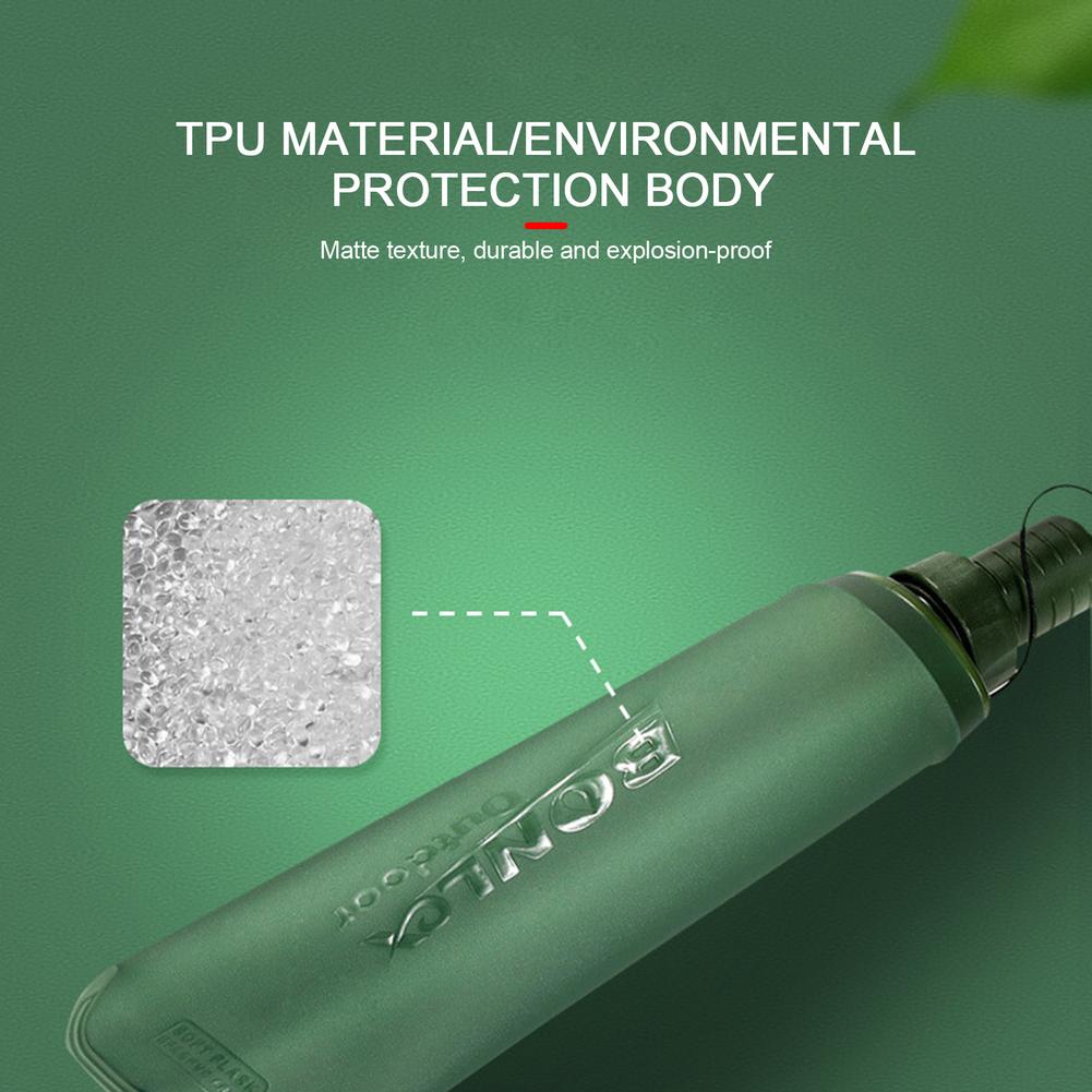 UltraFold Hydration Flask - Folding Water Bottle for Running, Hiking & Outdoor Sports