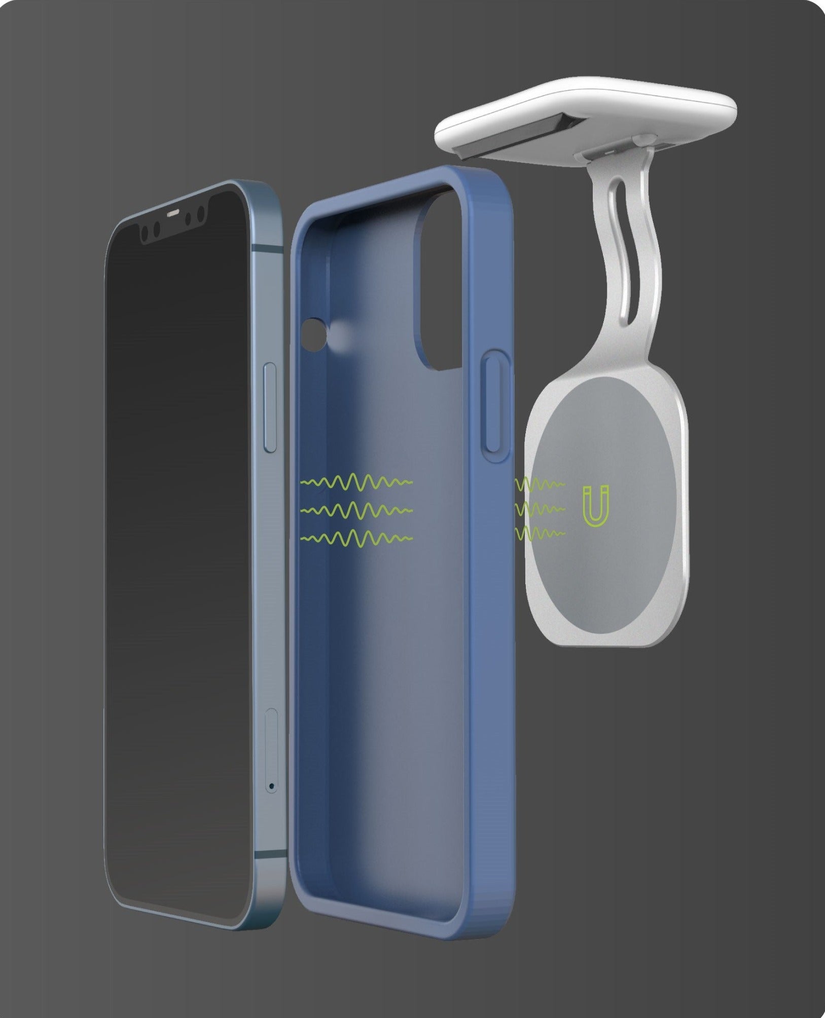 MagLight - Hängelampe mit Augenschutz für das iPhone-Display