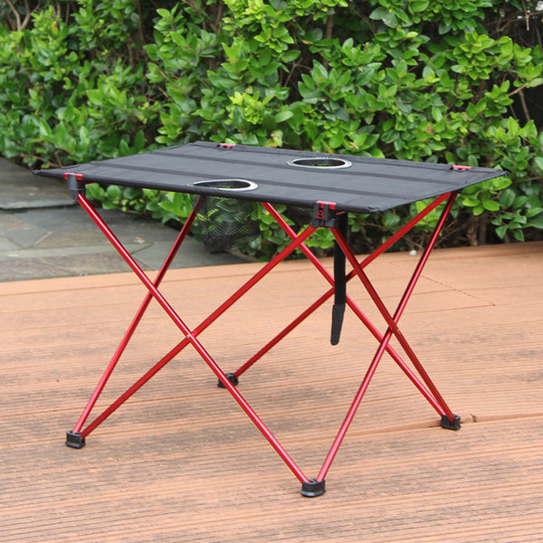 Klapptisch aus Aluminiumlegierung für den Außenbereich, für Camping oder Grillen 