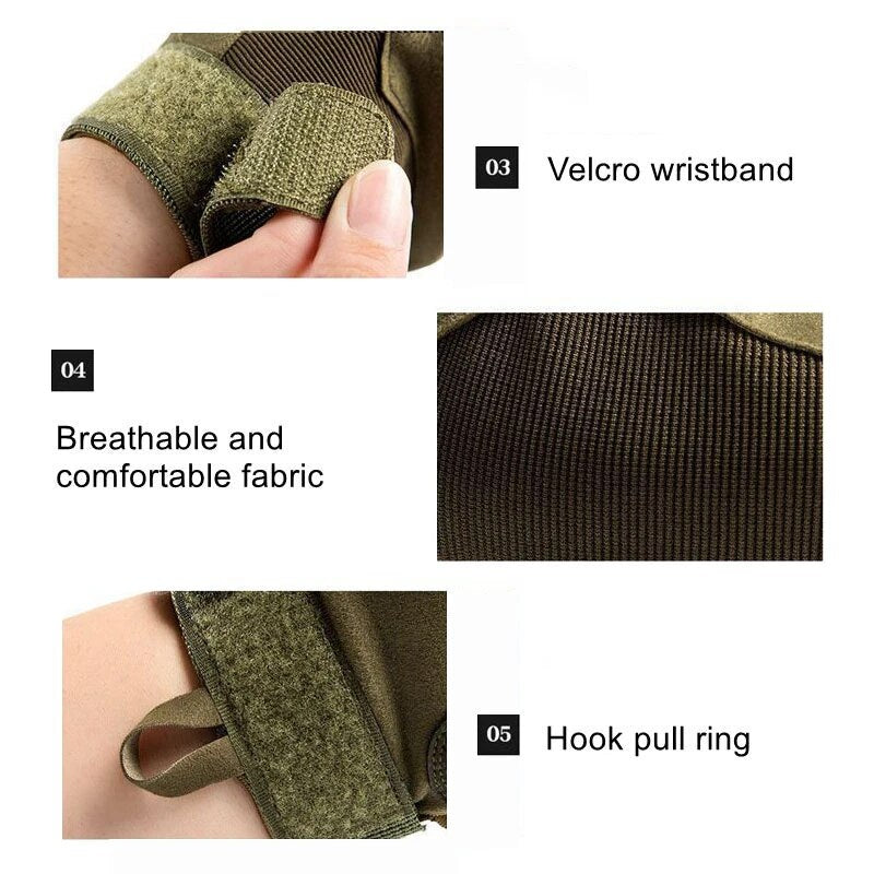Gants à doigts complets pour les activités de plein air 