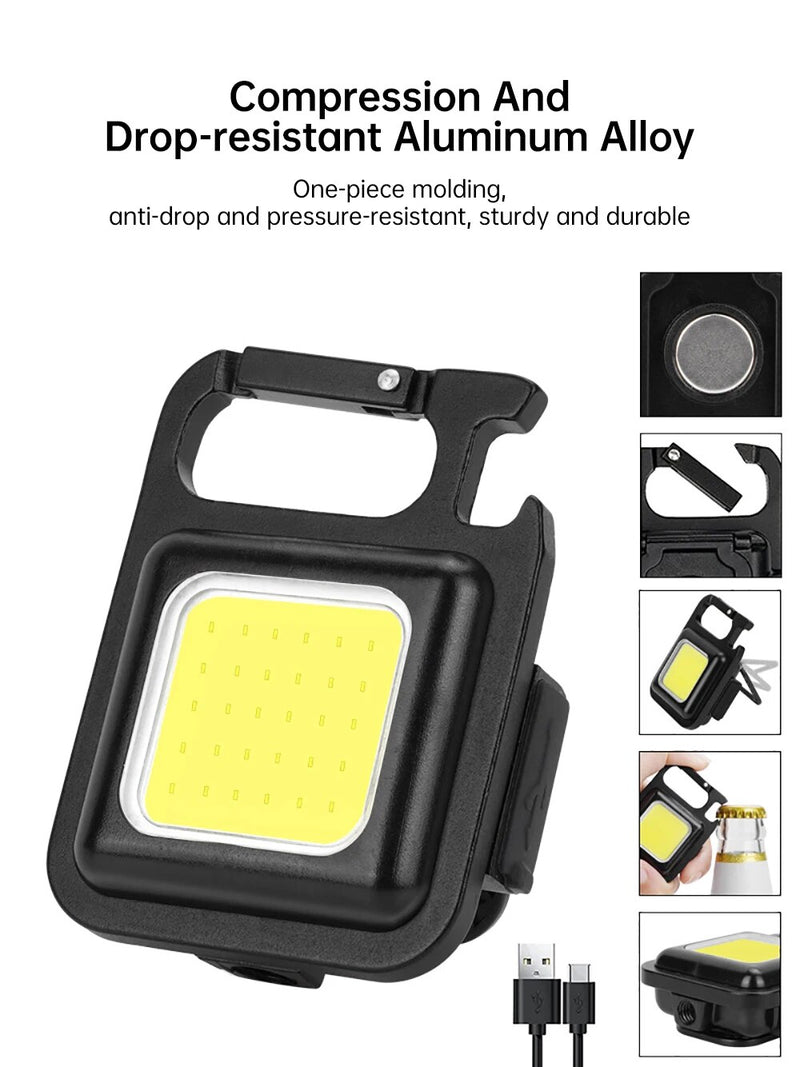 Schlüsselanhänger Tragbare LED-Taschenlampe 