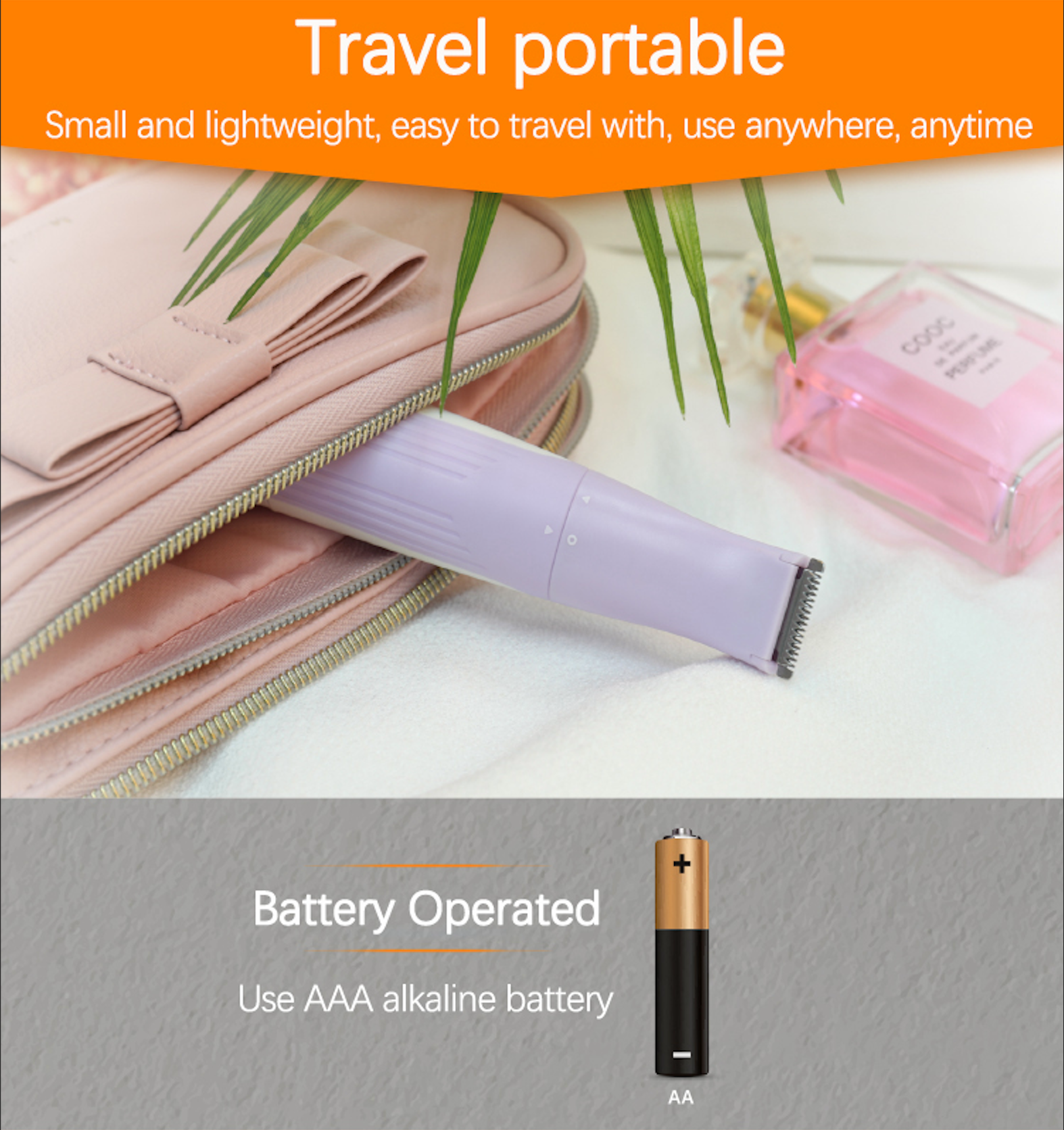 SM DIXIX Body & Bikini Kit: Cordless Trimmer and Shaver for Women