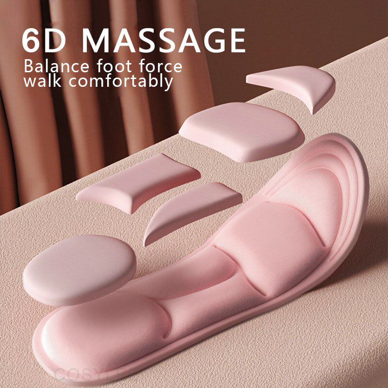 Einlegesohlen zur Fußentlastung - Einlegesohlen aus 6D-Massage-Memory-Schaum Neueste Version 2023