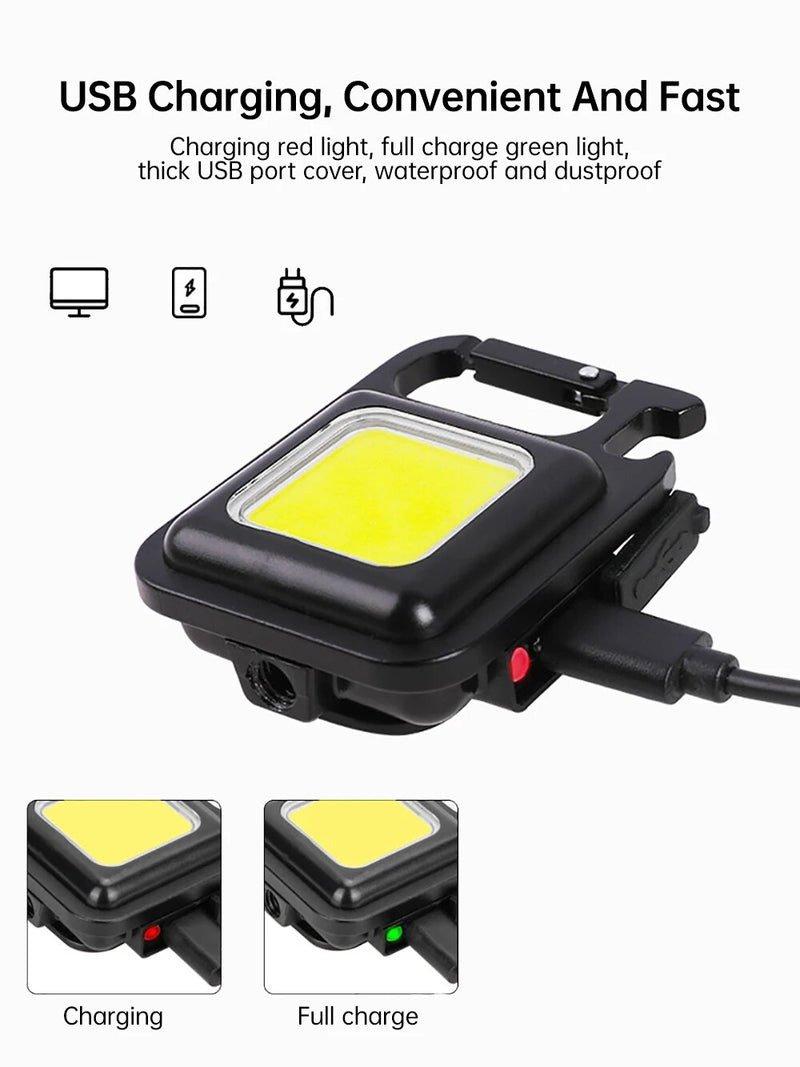 Schlüsselanhänger Tragbare LED-Taschenlampe 