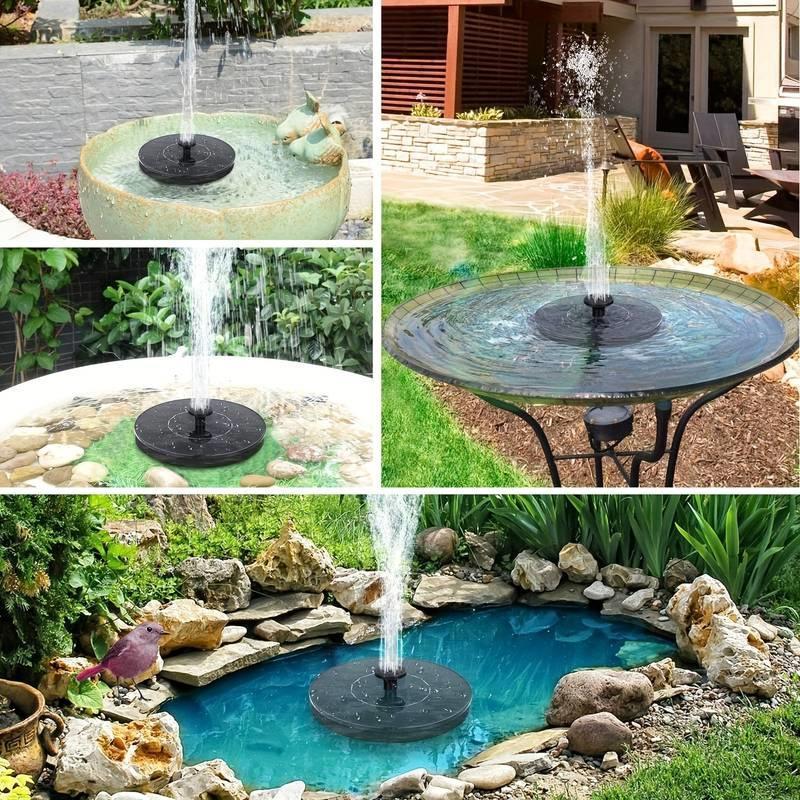 Solar Fountain for Pond, Pool, Garden and Fish Tank