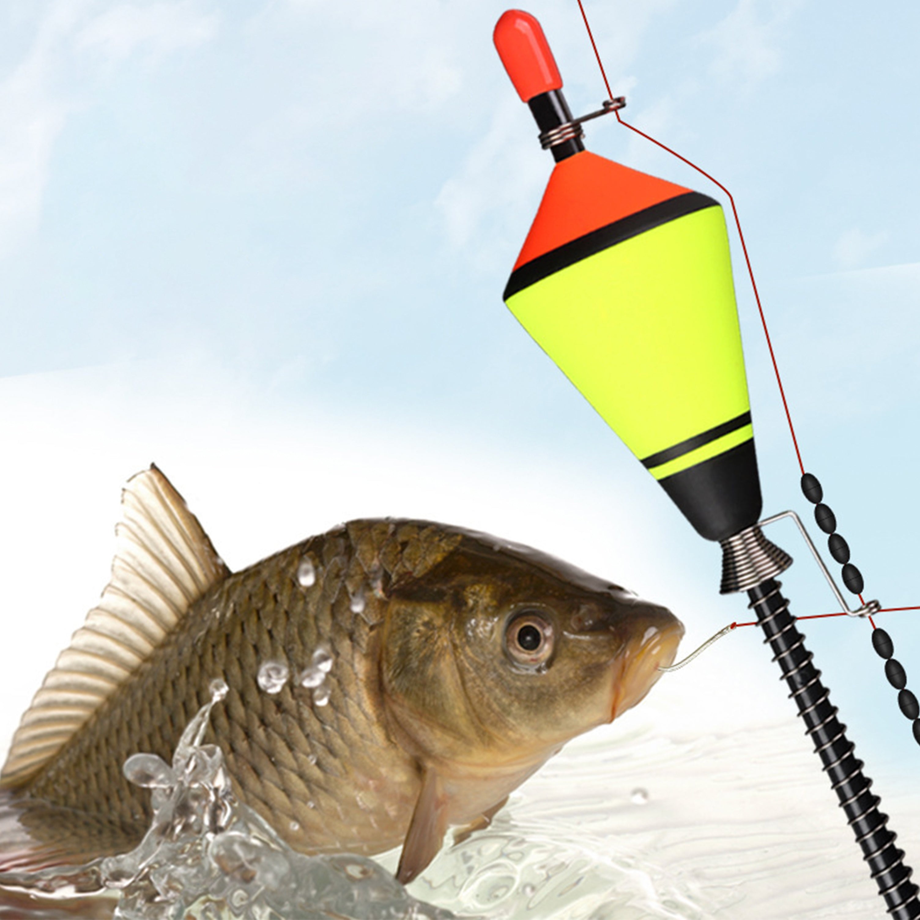 GlowCatch™ : Bobber de pêche automatique et intelligent