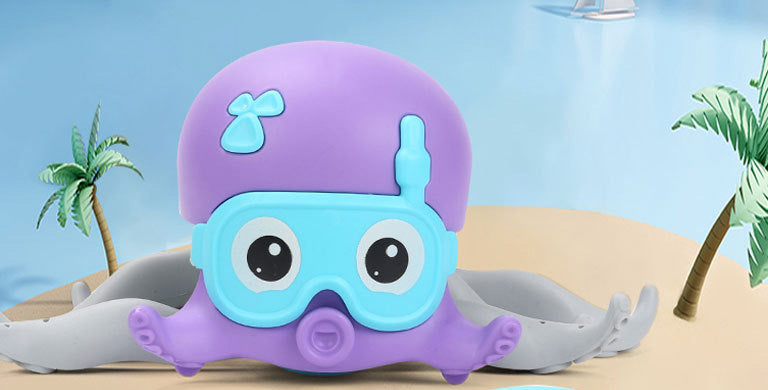 Wind-up Octopus Toy, Escape from Octopus Moving, for Infants, toddlers, kids