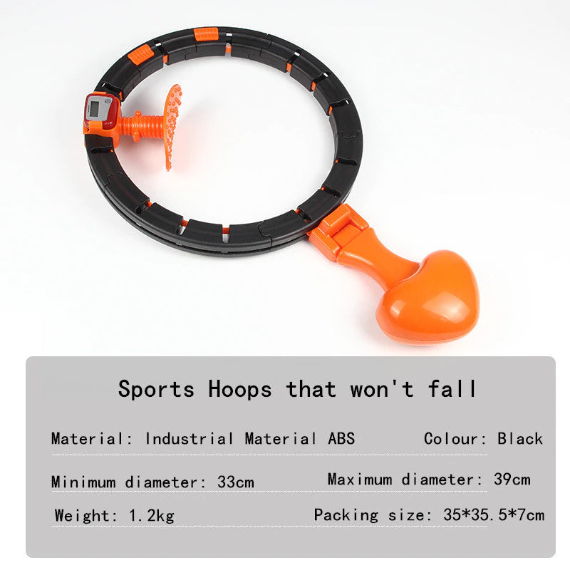 Smart Hula Hoop Vibrato mit dem gleichen Netz roten Bauch Männer und Frauen wird nicht fallen die schöne Taille abnehmbare feste faul Hula Hoop