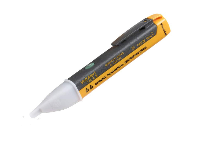 Berührungsloser Stromdetektor-Teststift, Doppelknopf-LED-Licht, Wechselstrom-Spannungstester, Volt-Alarm, ohne Batterie 