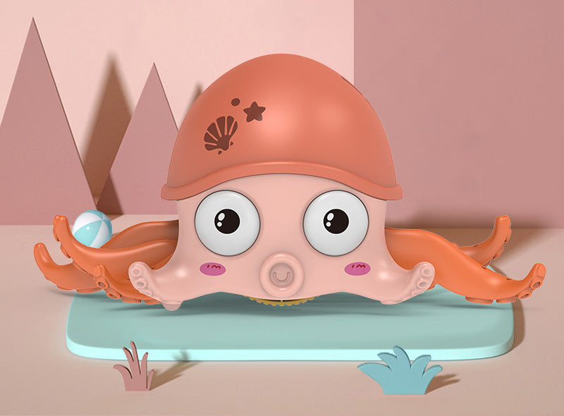 Wind-up Octopus Toy, Escape from Octopus Moving, for Infants, toddlers, kids