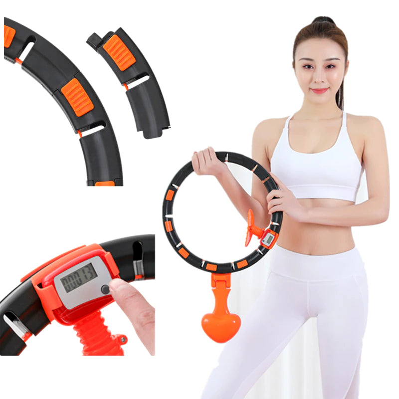 Smart Hula Hoop Vibrato mit dem gleichen Netz roten Bauch Männer und Frauen wird nicht fallen die schöne Taille abnehmbare feste faul Hula Hoop