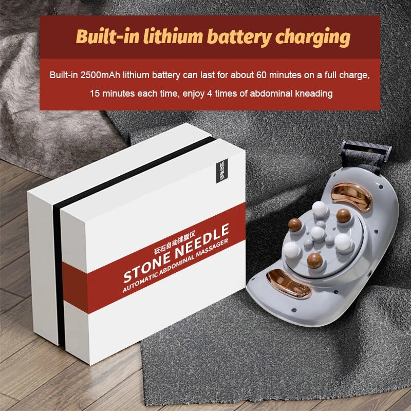 SM Elektrisches Bauchmassagegerät mit Bian Stone