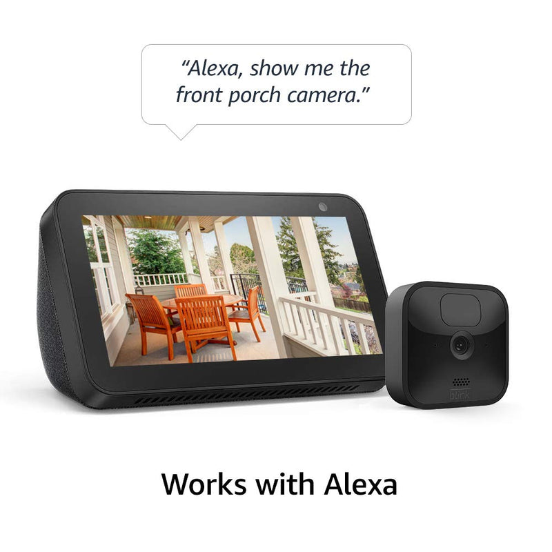 Motion Detection 2-Camera System, Outdoor Wireless Smart HD Security Camera for Home