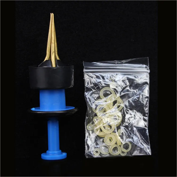 Selco wholesale new stock plastic pellet bander blue bait bander durable rapid bander