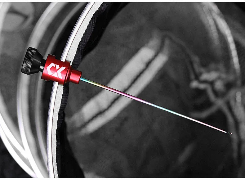 Angelhakenentferner, Hakenlöser aus Titanlegierung, Entfernungsblocknadel, superharte Einzelnadel, Entkopplungsgerät zum Angeln