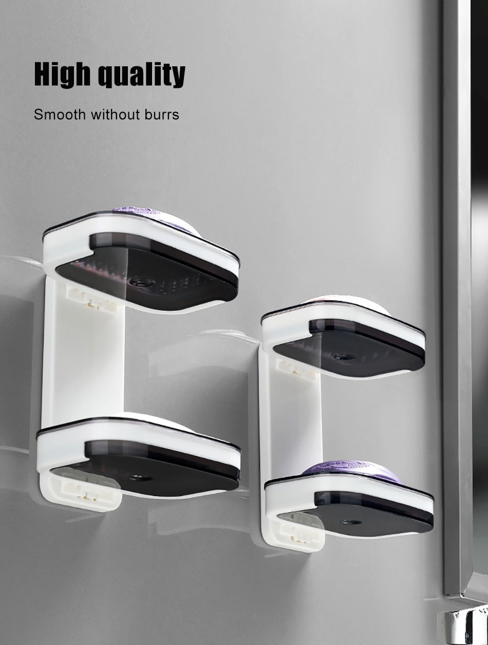 Entwässerungsperforiertes 2-stufiges wandmontiertes Seifenregal für Badezimmer und Küche