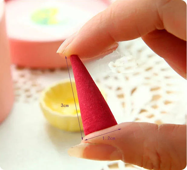 Rückfluss-Räucherkegel