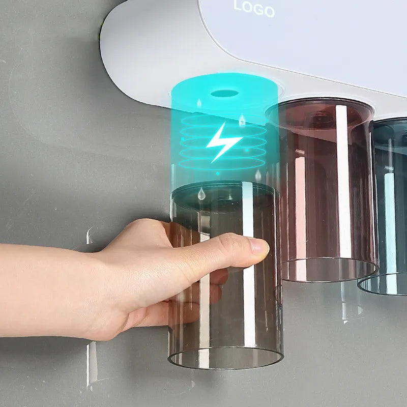 SmileShelter - 5 In 1 Toothbrush Holder