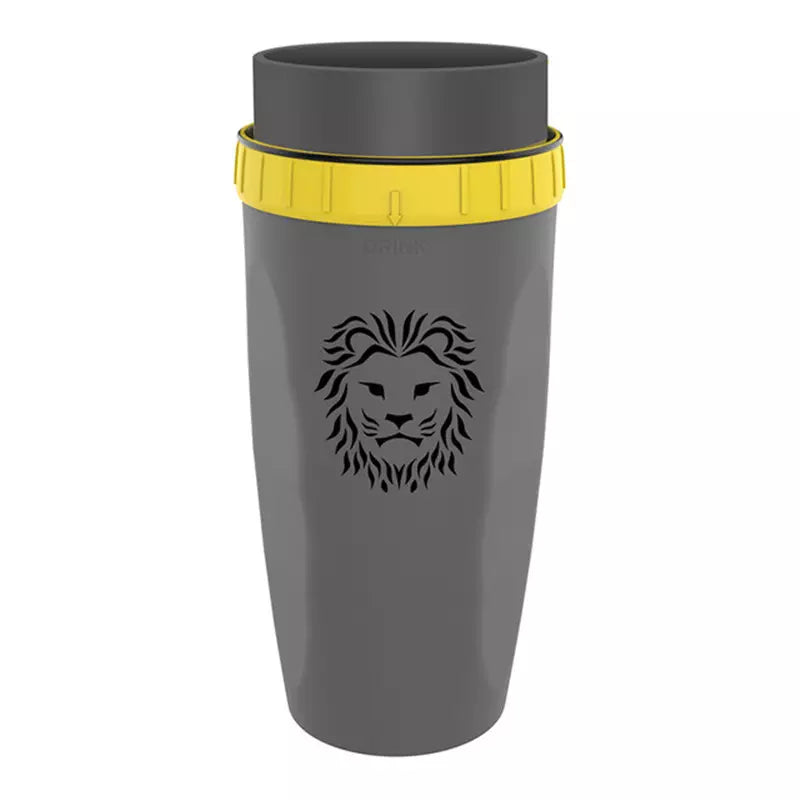 Twizz Travel Mug with Straw Unique Twist Leak-Proof Design,Silicone Membrane Twist Top