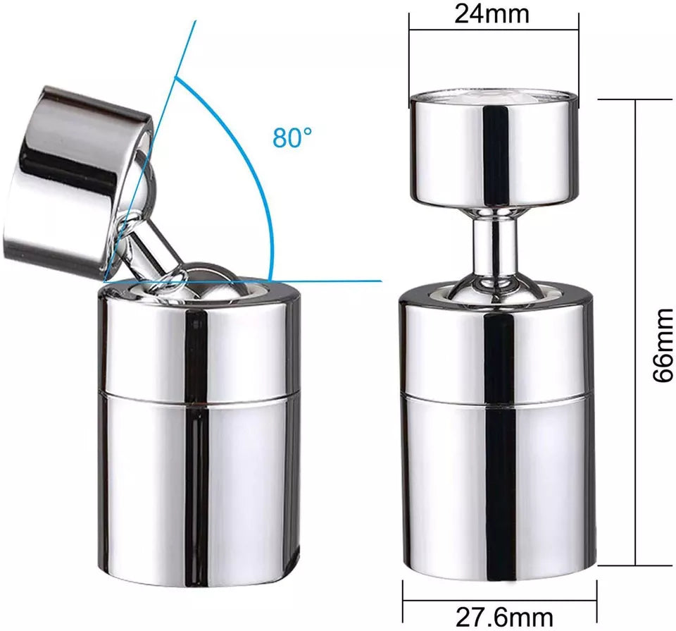 Universal Faucet With Splash Filter 720, Swivel Sprayer