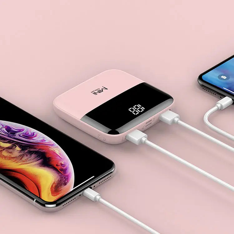 SM ChargeMate - Tragbare Mini-Powerbank mit 10000 mAh 