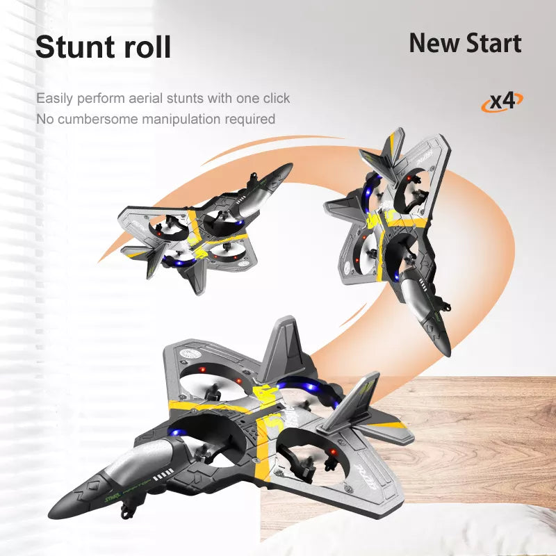 V17 RC Remote Control Airplane 2.4G, Drone Glider, Fighter Plane Glider