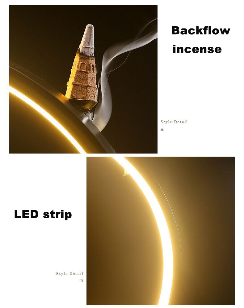 Chinesisches Zen-Layout, Wohnzimmer, Sun Wukong, Rückfluss-Räuchergefäß, Schreibtisch-Dekoration, Wohnaccessoires