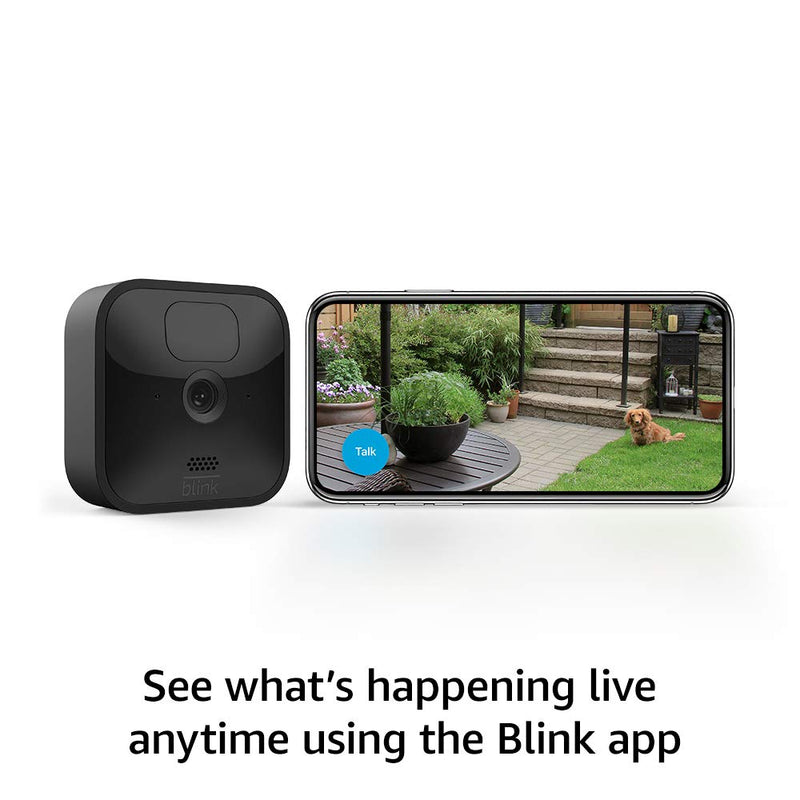 Motion Detection 2-Camera System, Outdoor Wireless Smart HD Security Camera for Home