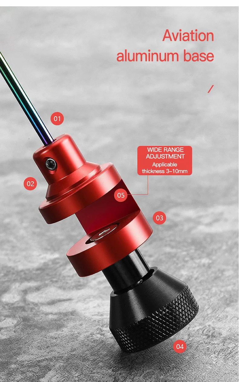 Angelhakenentferner, Hakenlöser aus Titanlegierung, Entfernungsblocknadel, superharte Einzelnadel, Entkopplungsgerät zum Angeln