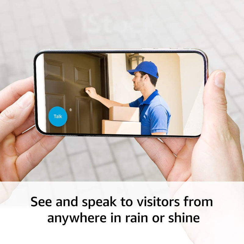 Motion Detection 2-Camera System, Outdoor Wireless Smart HD Security Camera for Home