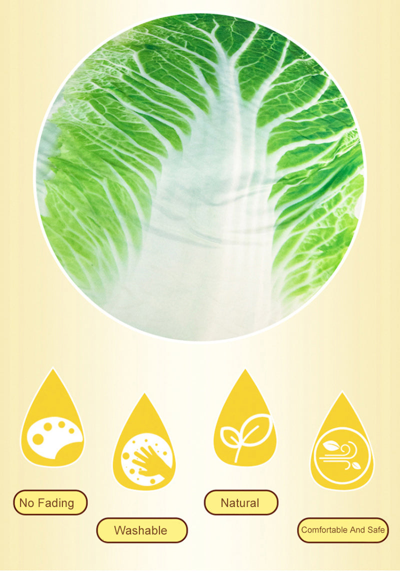 Neue 2022 Tomaten, Ei, Pizza, Wassermelone, Crepe gedruckt weiche Decke