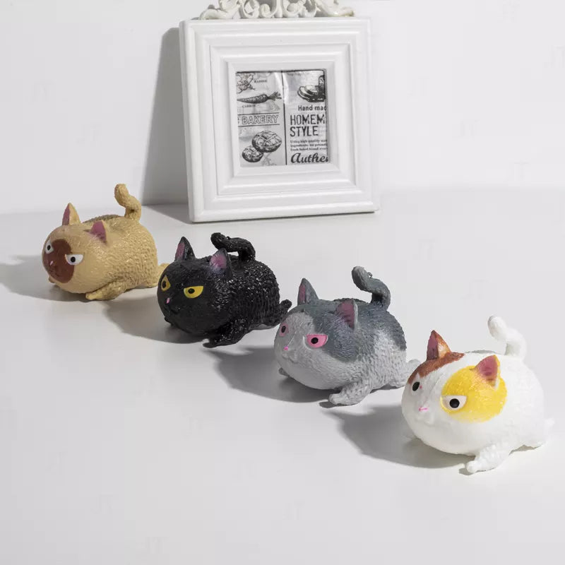 Tierform-Quetschspielzeug für Katzen und Hunde, Dekompressionsspielzeug, Zappelspielzeug 