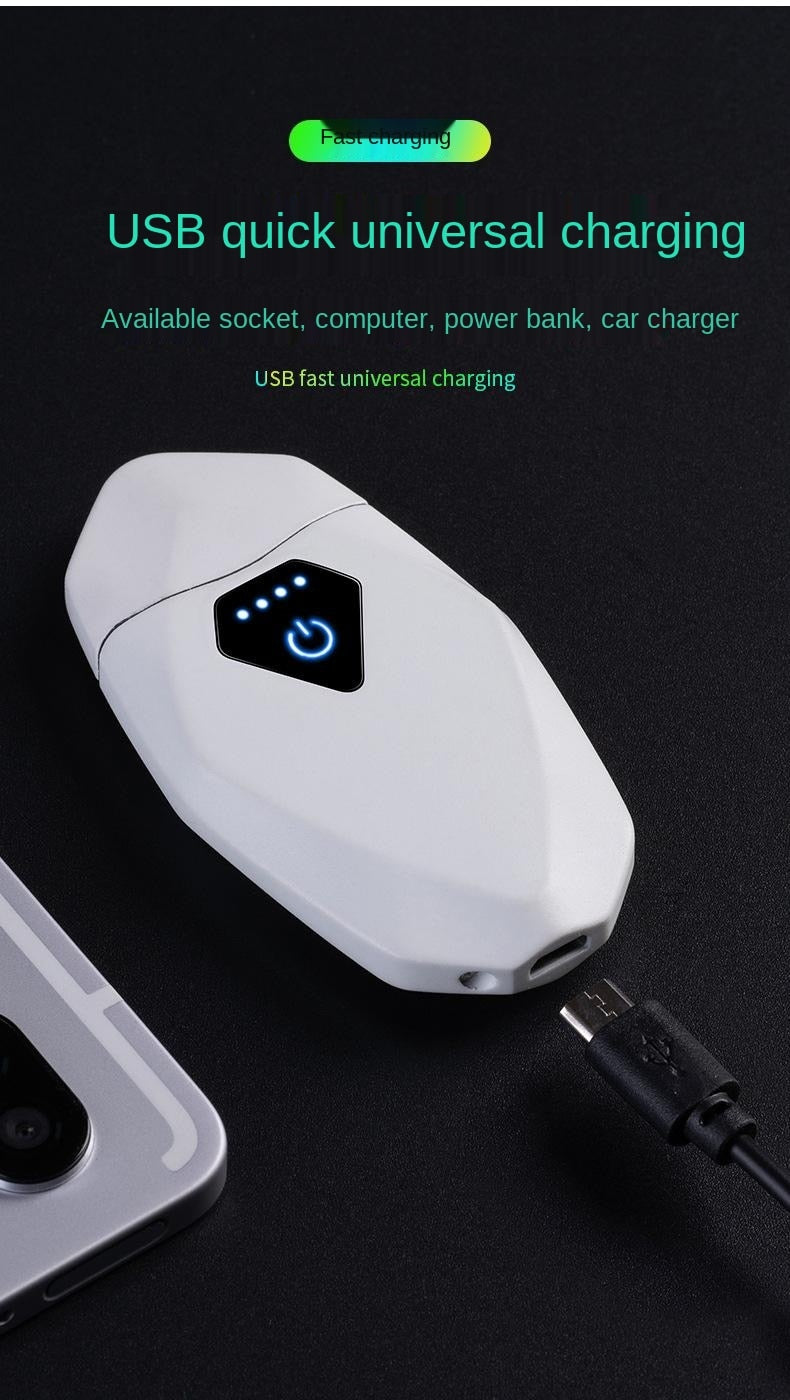 USB-wiederaufladbare nachtleuchtende, empfindliche elektronische Feuerzeuge