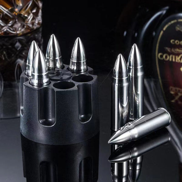 Kugelförmiger Eiswürfel, schnellgefrorener Eisweinstein, Whisky, Eisstein, gefrierende Eispellets, Edelstahl 304 