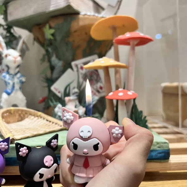 Feuerzeug Kuromi kreatives Sanrio-Modell süßes weiches süßes hochwertiges Geschenk für den Freund