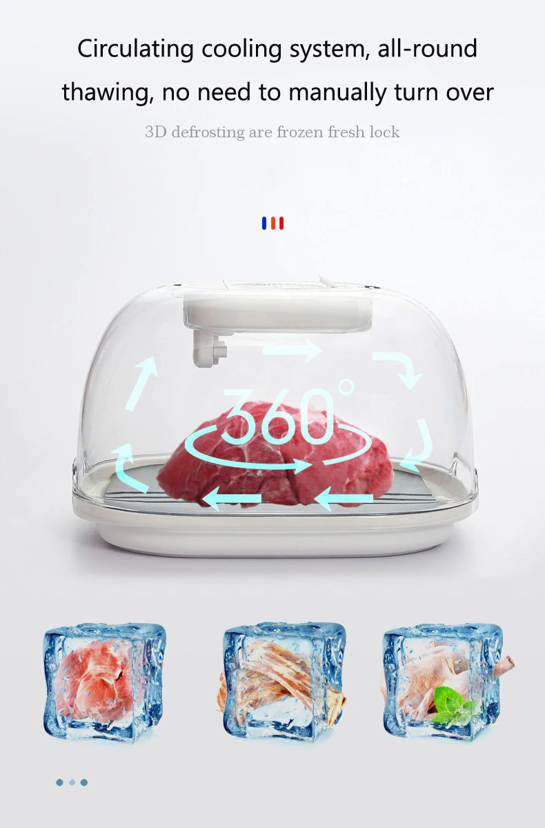 Fresh Quick Food Thaw Machines For Nature Nutrition Preservation and Bacteria Preventation